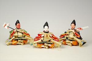 葵雛十五人飾り 柴田八千代作